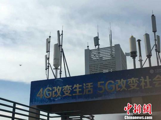 中国首个5G基站在广州启动外场测试　索有为　摄